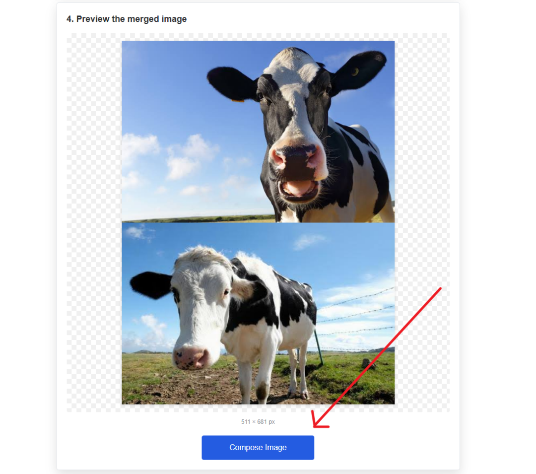 Exemple d'efecte de previsualització